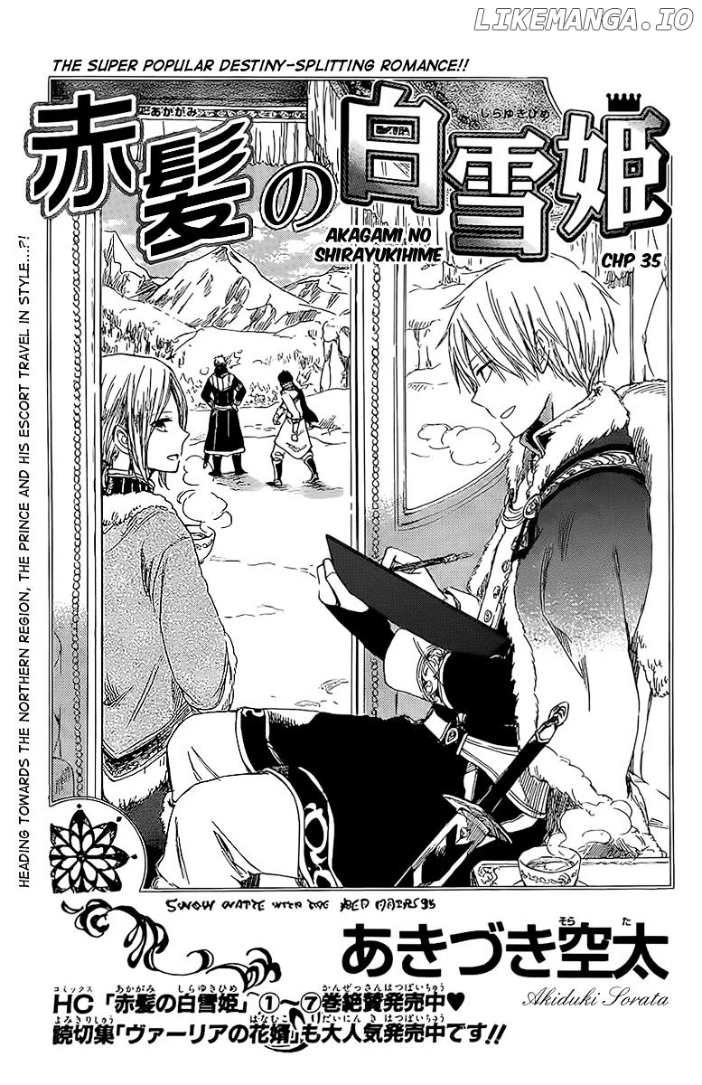 Akagami No Shirayukihime chapter 35 - page 1