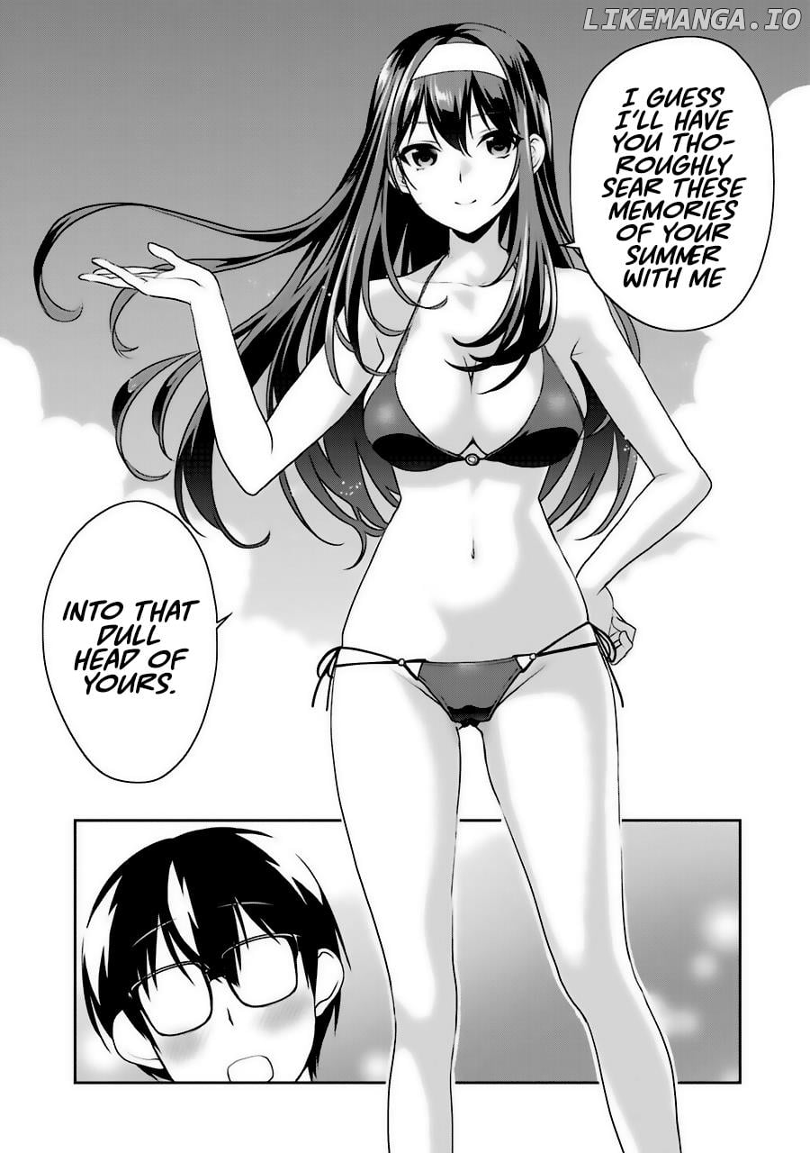 Saenai Kanojo no Sodatekata - Koisuru Metronome chapter 31.6 - page 8