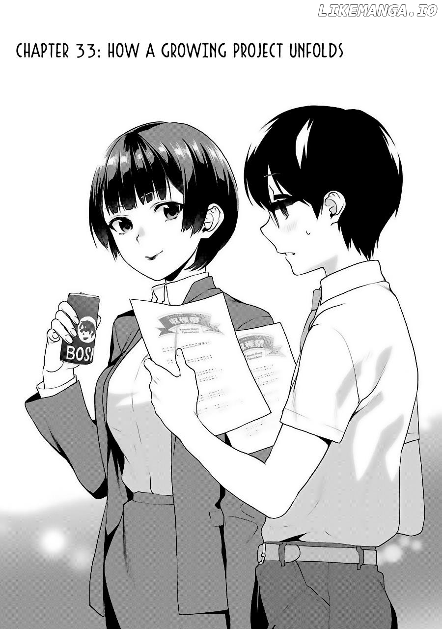 Saenai Kanojo no Sodatekata - Koisuru Metronome chapter 33 - page 2