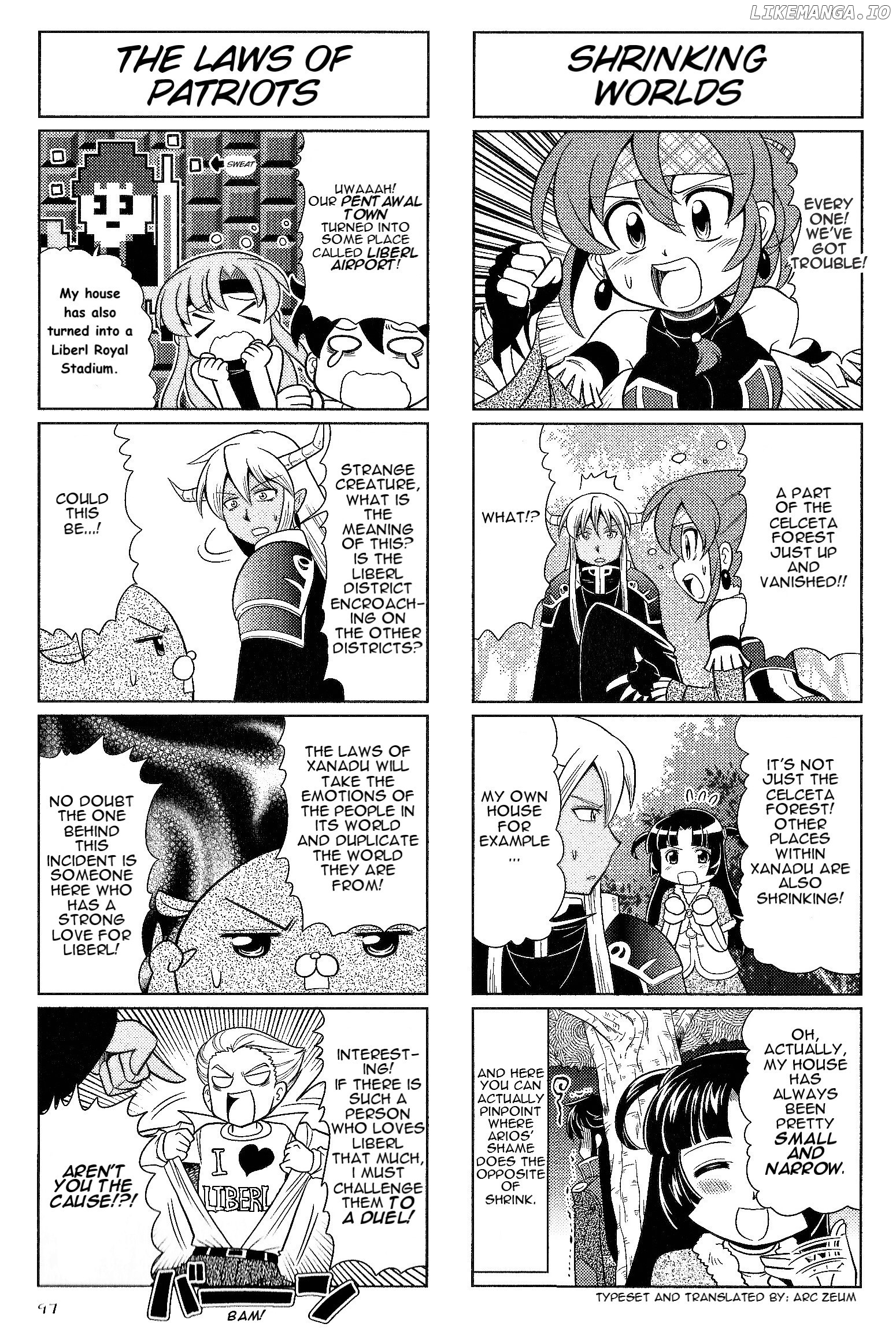 Minna Atsumare! Falcom Gakuen chapter 36 - page 6