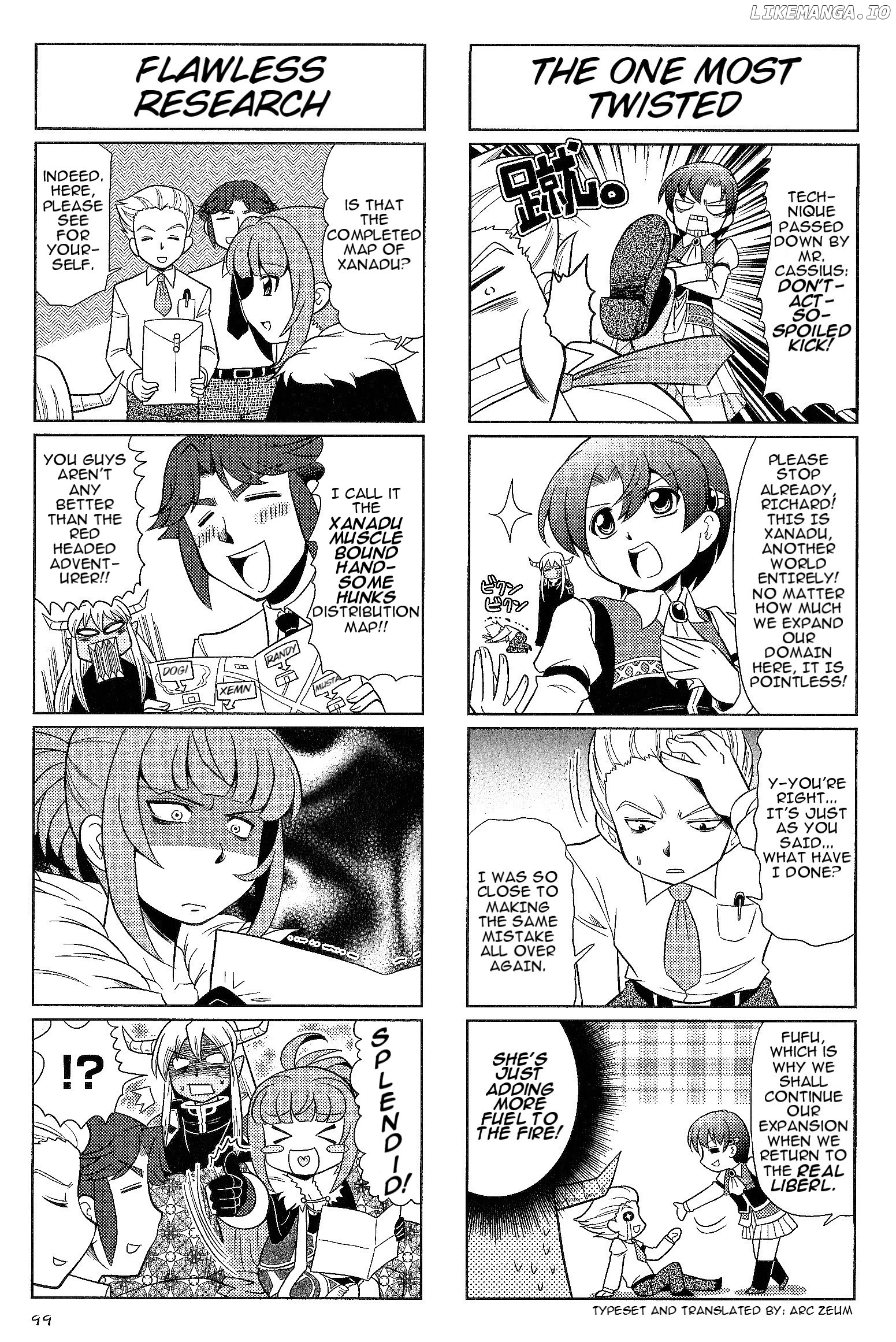 Minna Atsumare! Falcom Gakuen chapter 36 - page 8