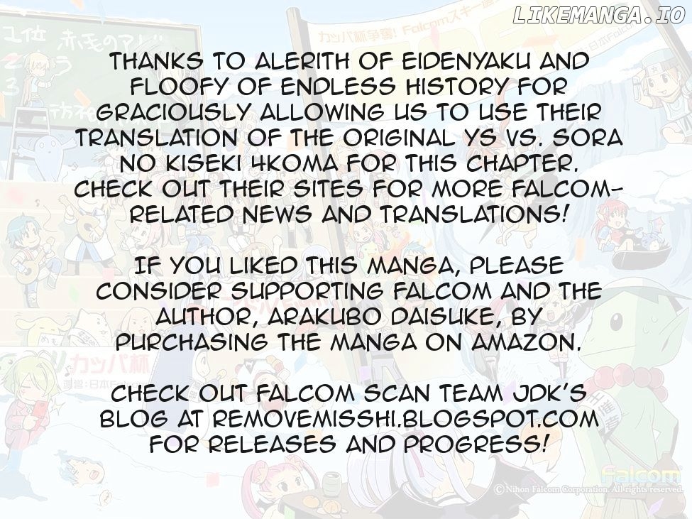 Minna Atsumare! Falcom Gakuen chapter 20 - page 4
