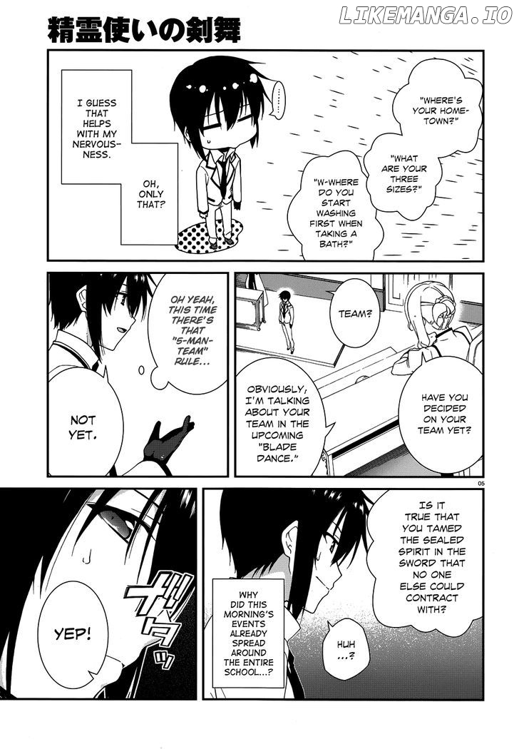 Seirei Tsukai no Kenbu (HYOUJU Issei) chapter 4 - page 7
