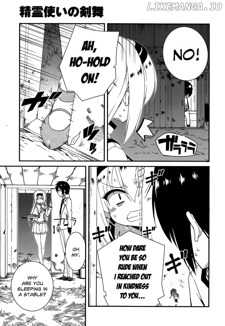 Seirei Tsukai no Kenbu (HYOUJU Issei) chapter 5 - page 9