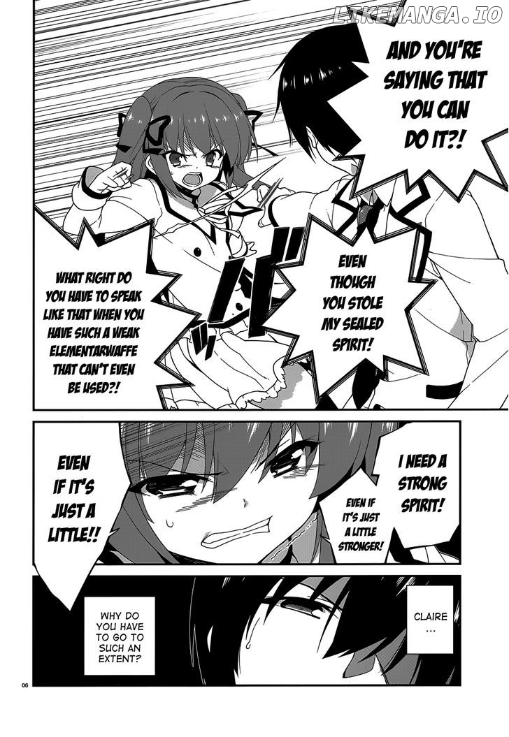 Seirei Tsukai no Kenbu (HYOUJU Issei) chapter 8.1 - page 8