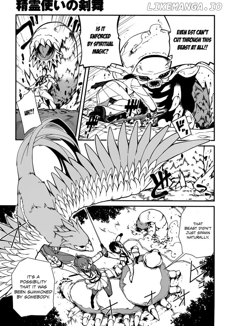 Seirei Tsukai no Kenbu (HYOUJU Issei) chapter 34 - page 9