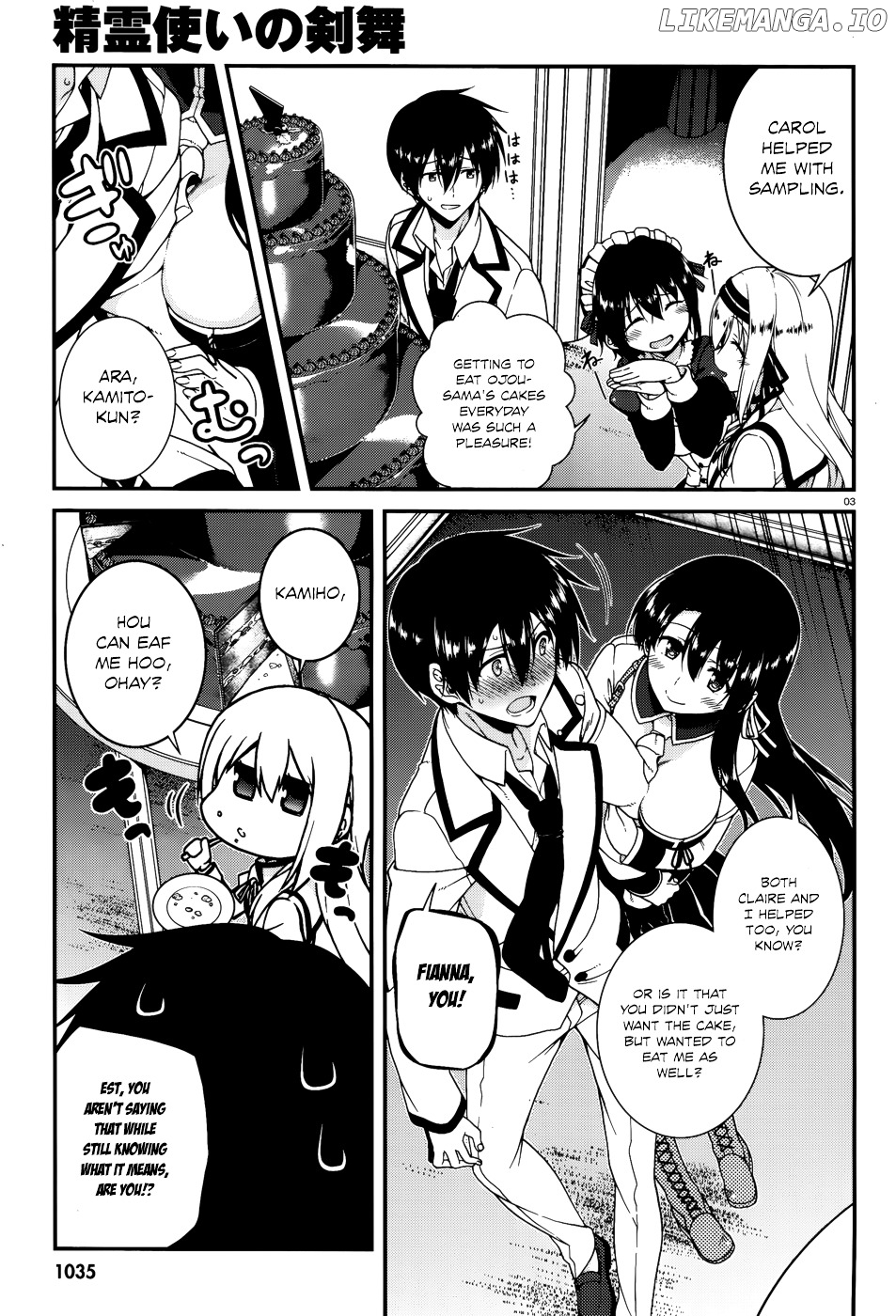 Seirei Tsukai no Kenbu (HYOUJU Issei) chapter 43 - page 6