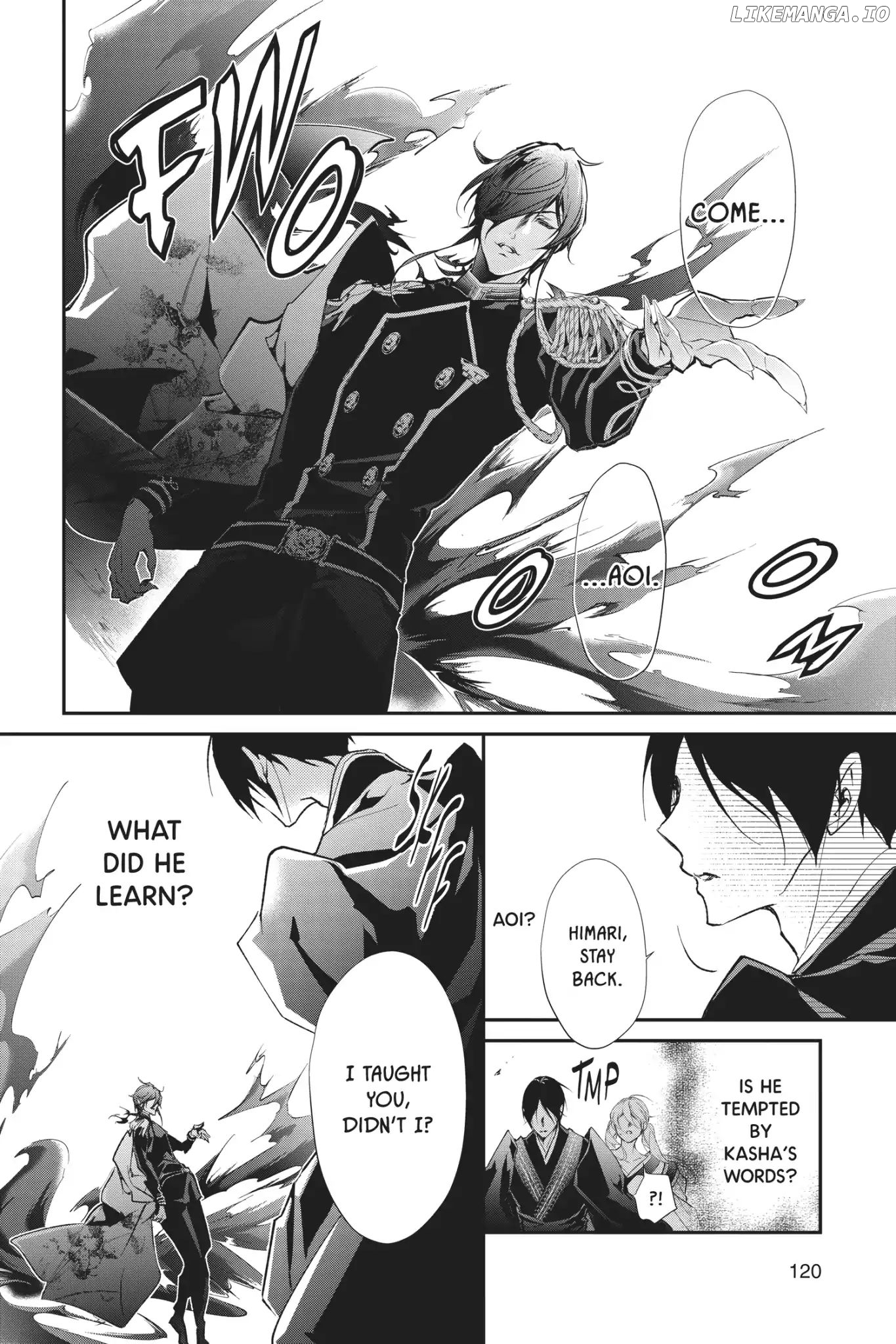 Momochi-san Chi no Ayakashi Ouji chapter 55 - page 19