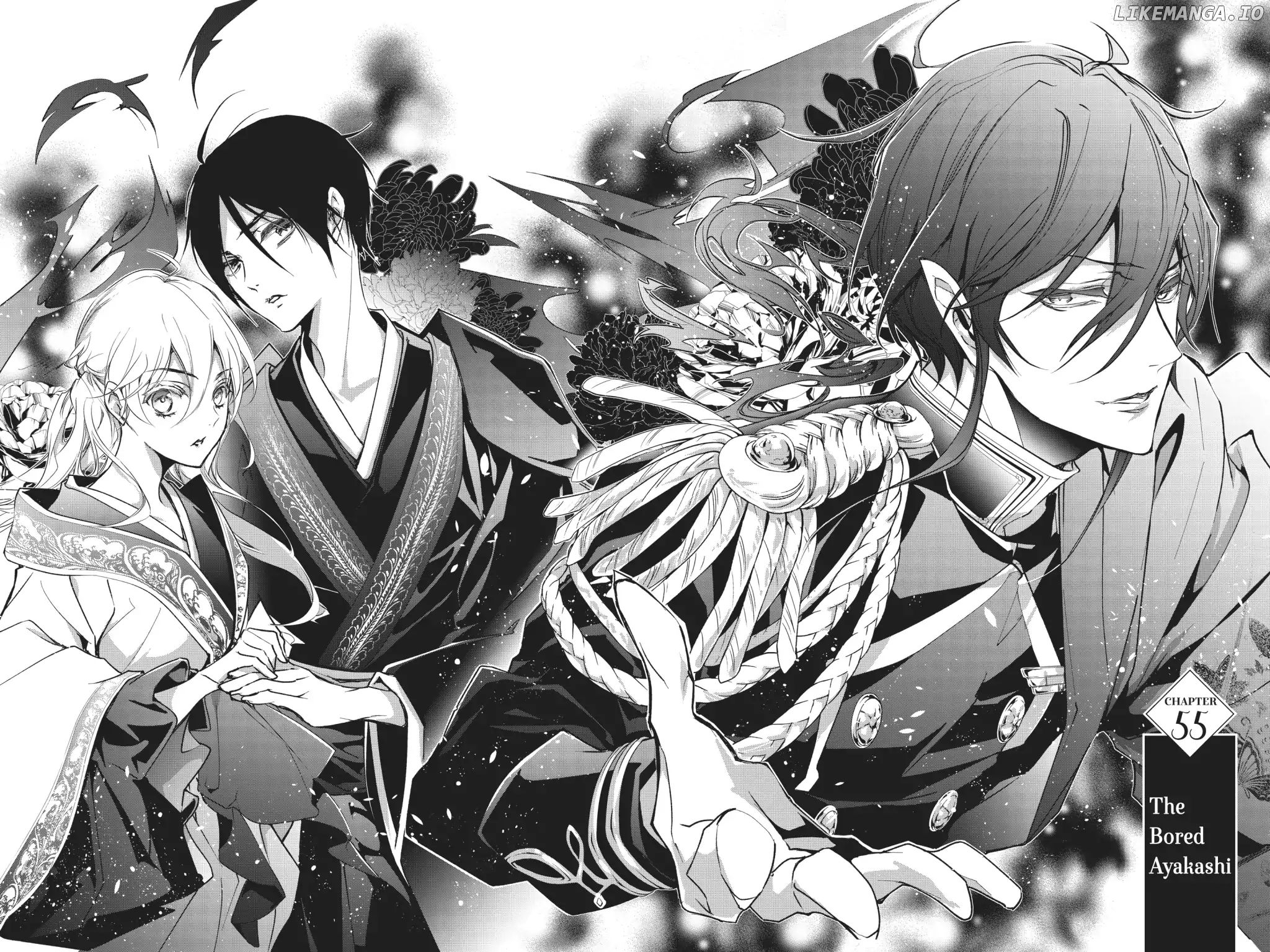 Momochi-san Chi no Ayakashi Ouji chapter 55 - page 2