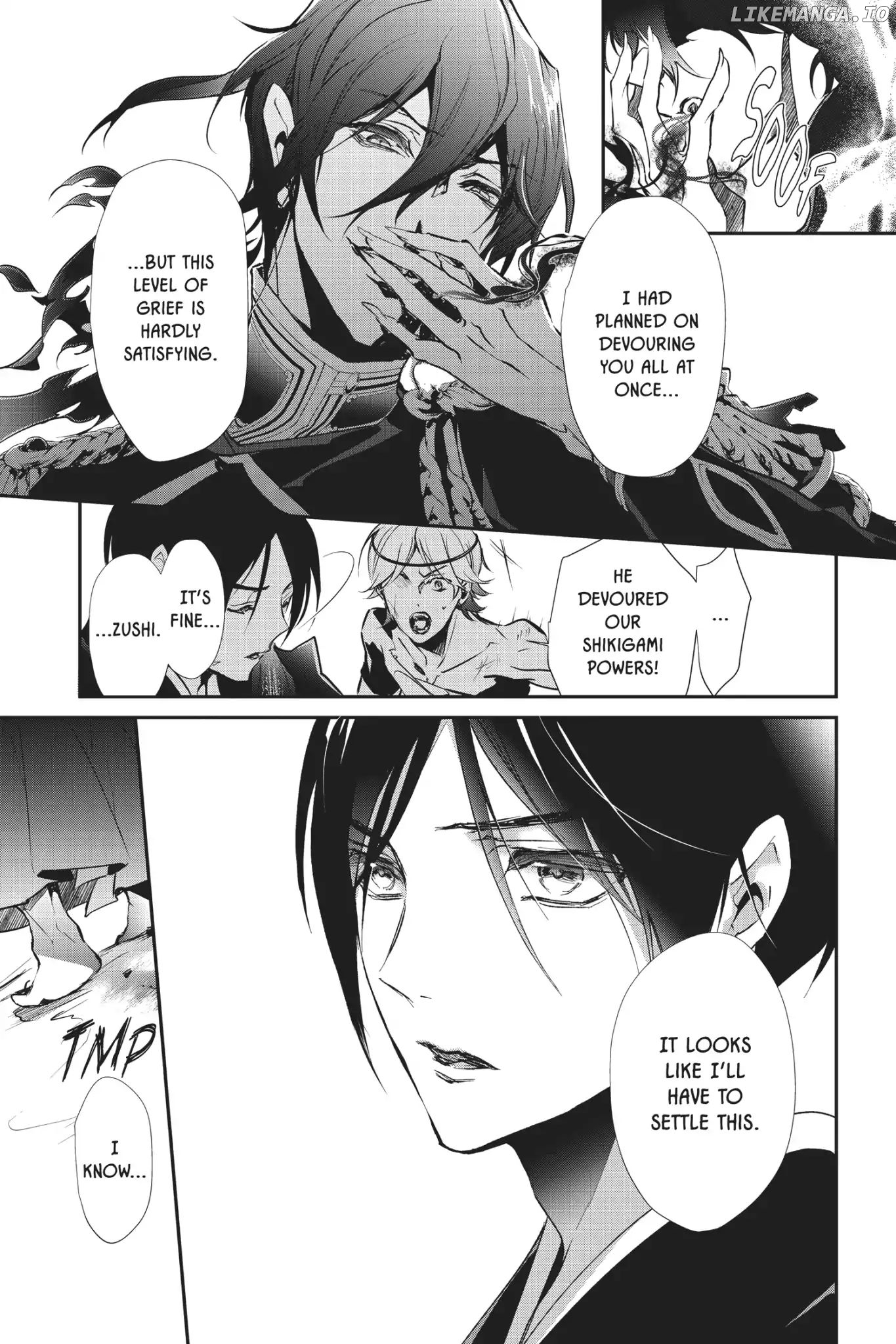 Momochi-san Chi no Ayakashi Ouji chapter 55 - page 29