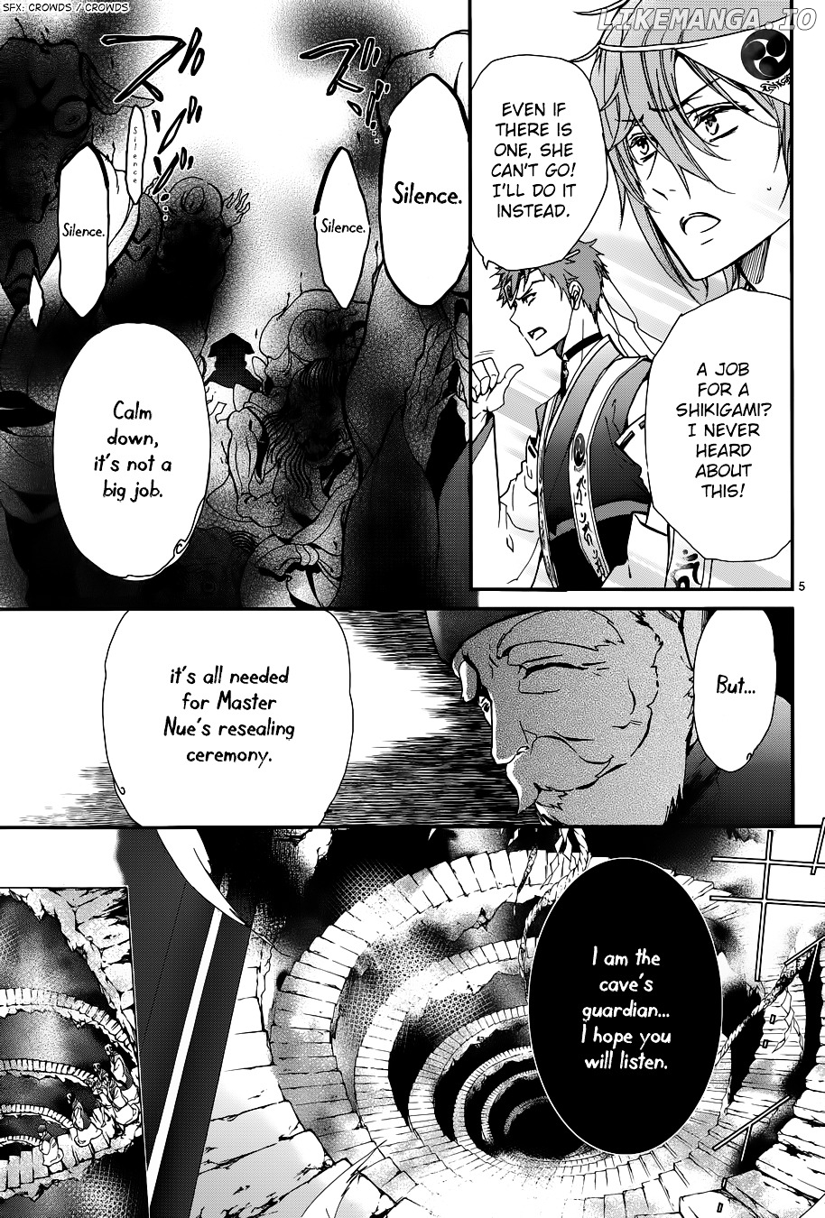 Momochi-san Chi no Ayakashi Ouji chapter 11 - page 7
