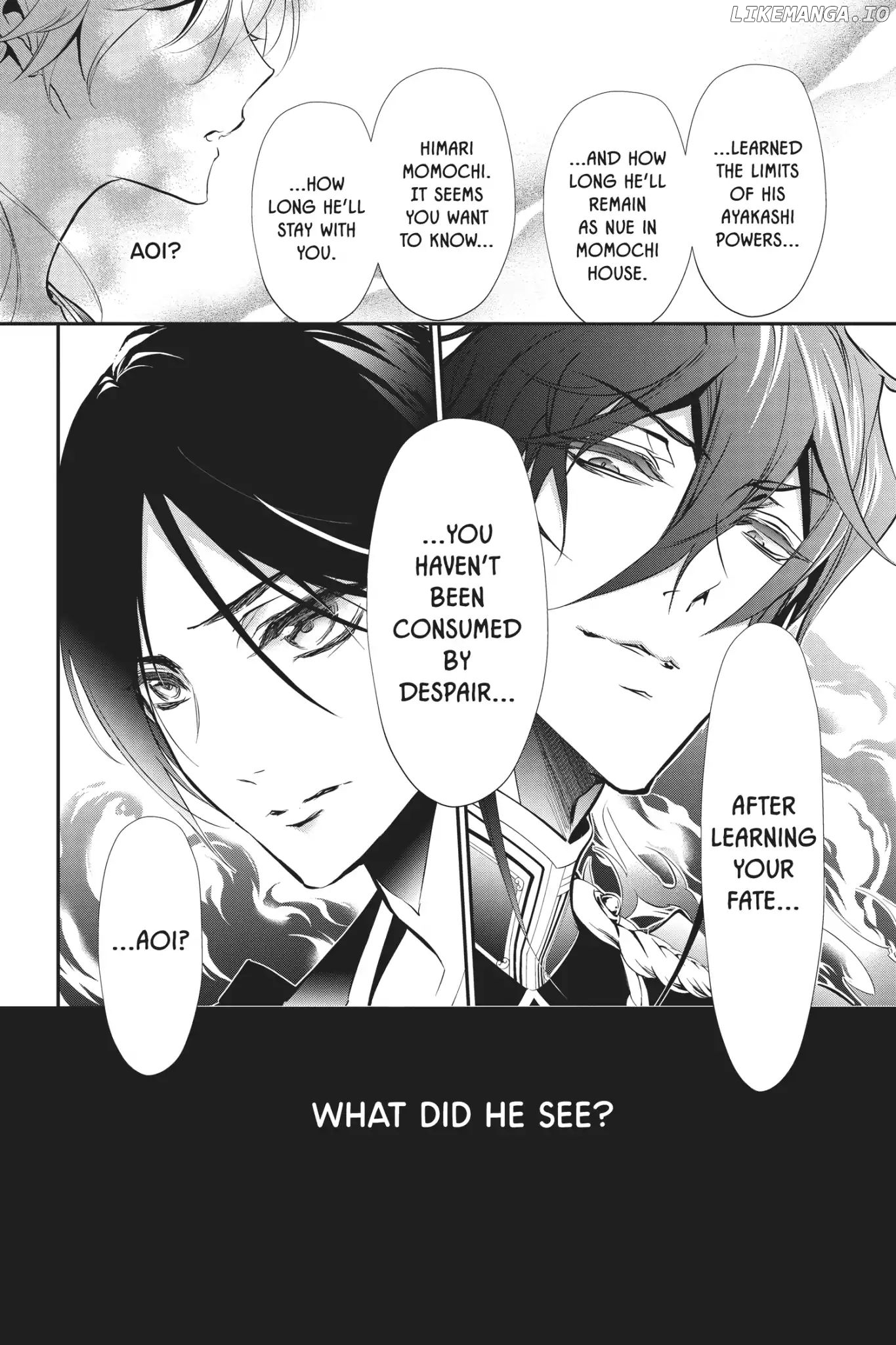 Momochi-san Chi no Ayakashi Ouji chapter 56 - page 6