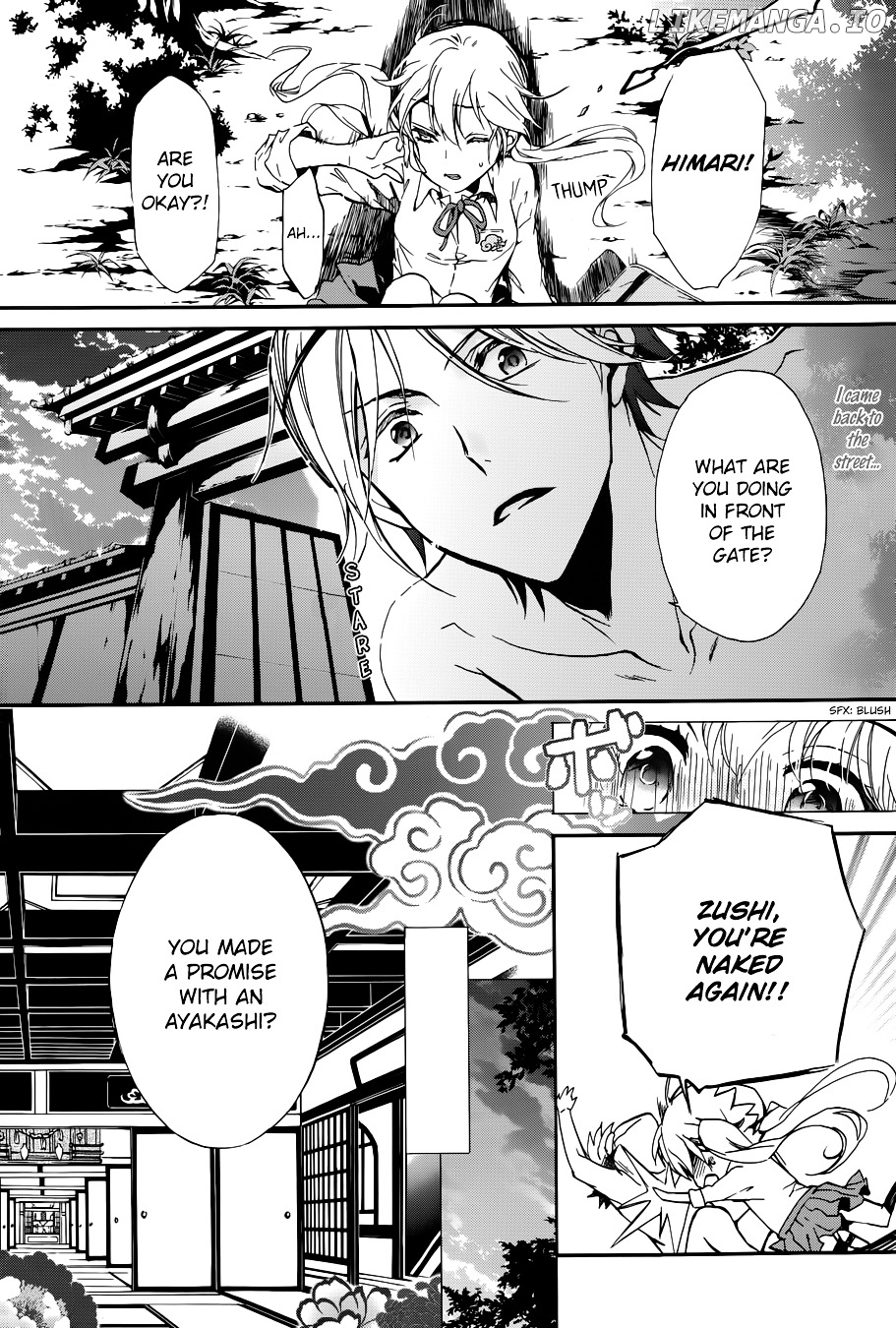 Momochi-san Chi no Ayakashi Ouji chapter 12 - page 16