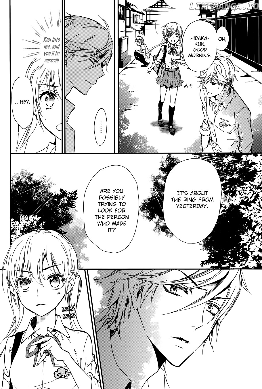 Momochi-san Chi no Ayakashi Ouji chapter 12 - page 33
