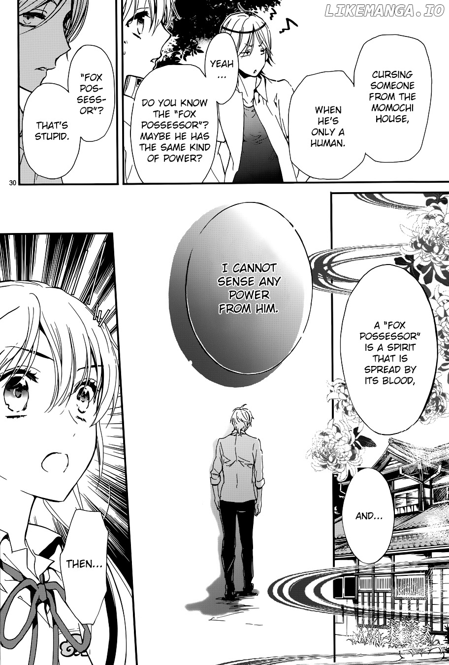 Momochi-san Chi no Ayakashi Ouji chapter 12 - page 35