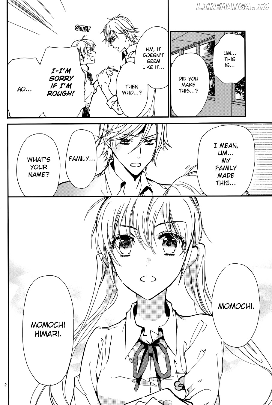 Momochi-san Chi no Ayakashi Ouji chapter 12 - page 7