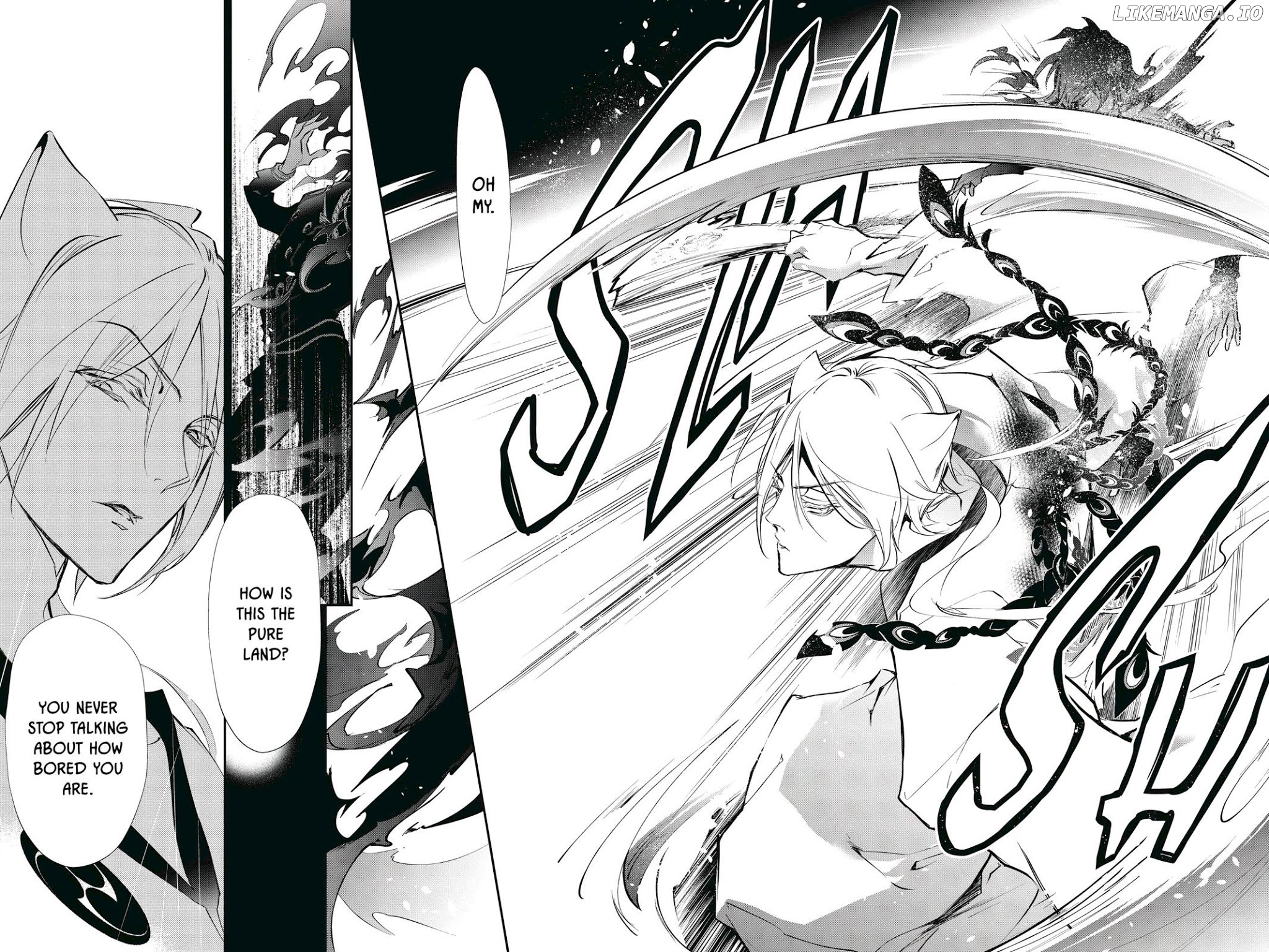 Momochi-san Chi no Ayakashi Ouji chapter 57 - page 33