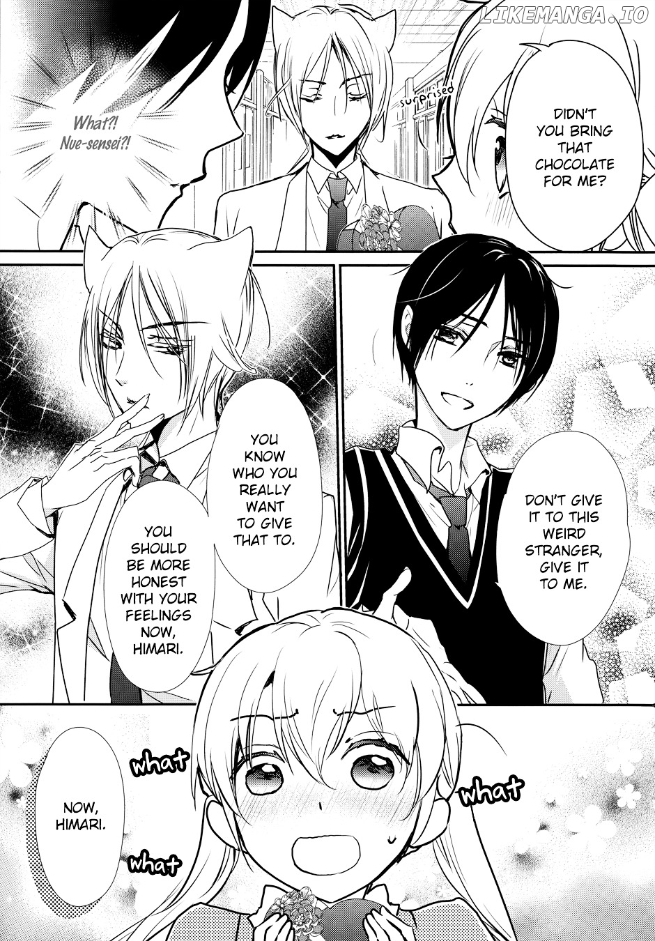 Momochi-san Chi no Ayakashi Ouji chapter 12.5 - page 4