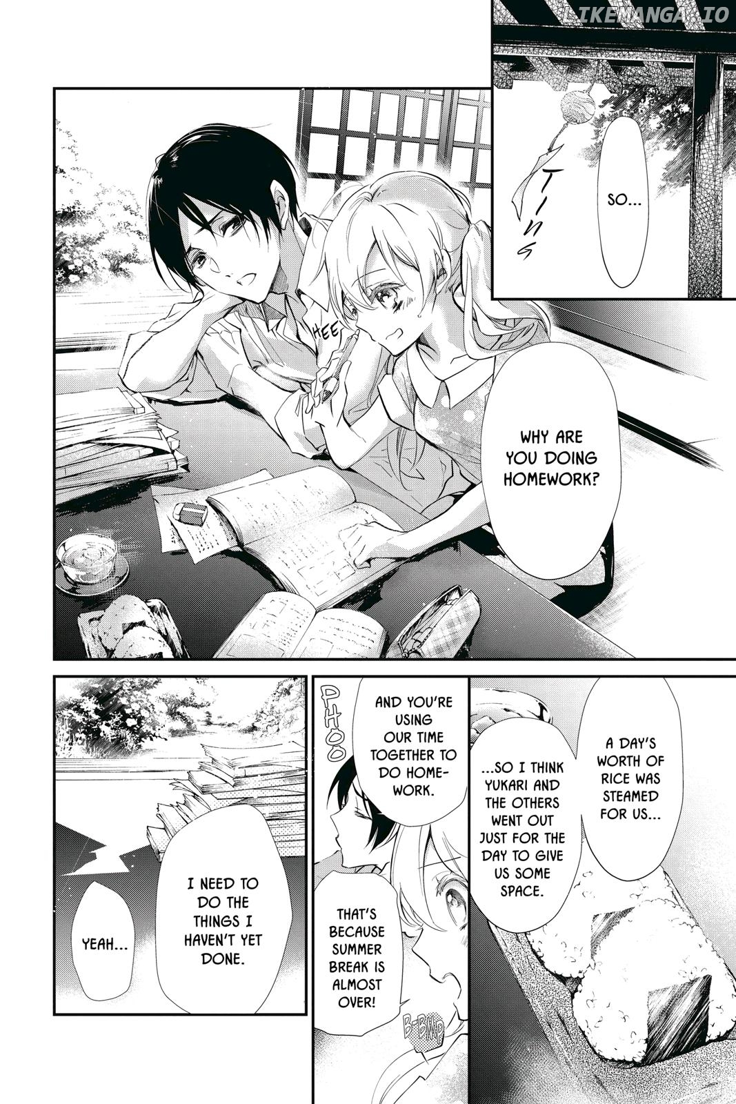 Momochi-san Chi no Ayakashi Ouji chapter 58 - page 12