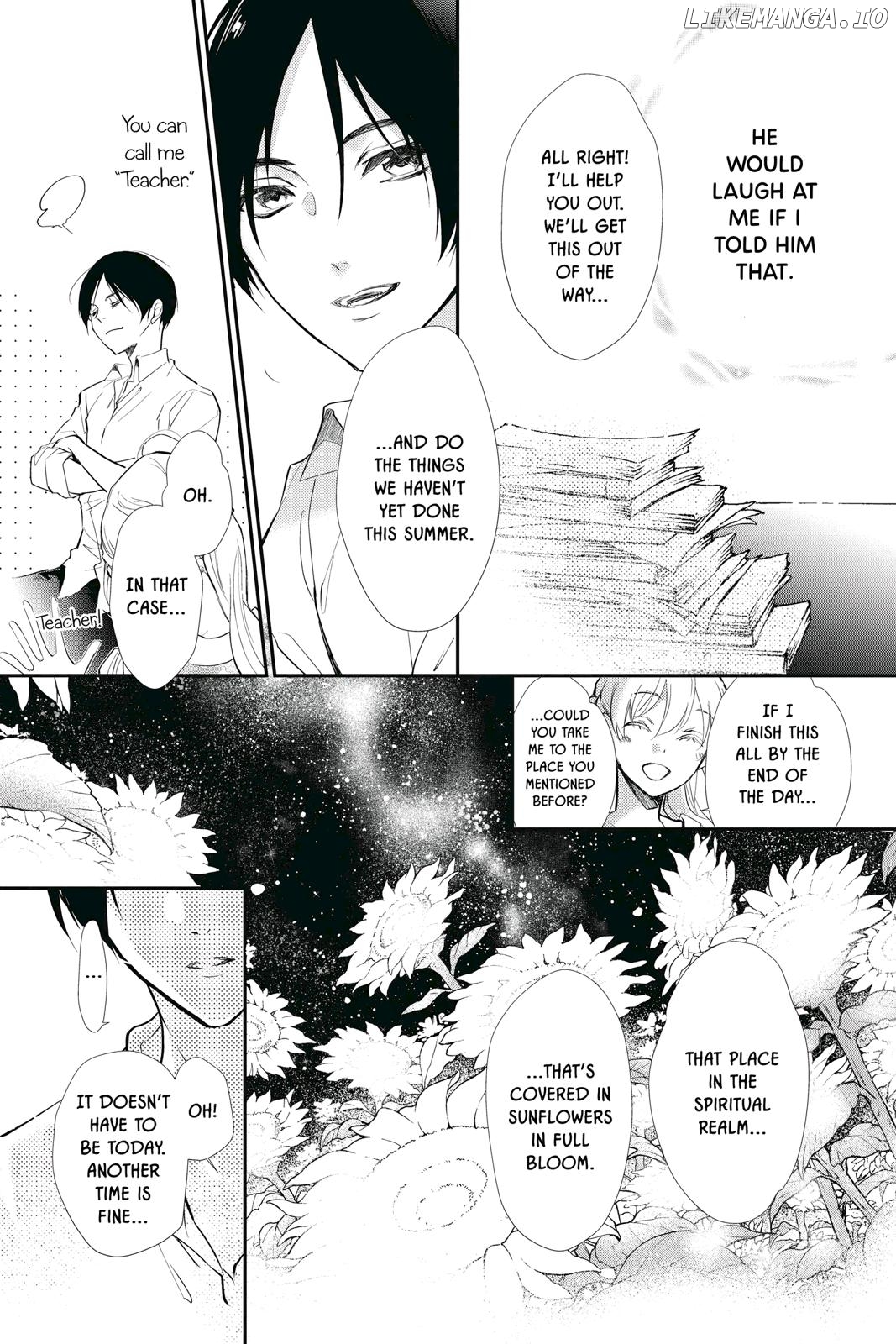 Momochi-san Chi no Ayakashi Ouji chapter 58 - page 17