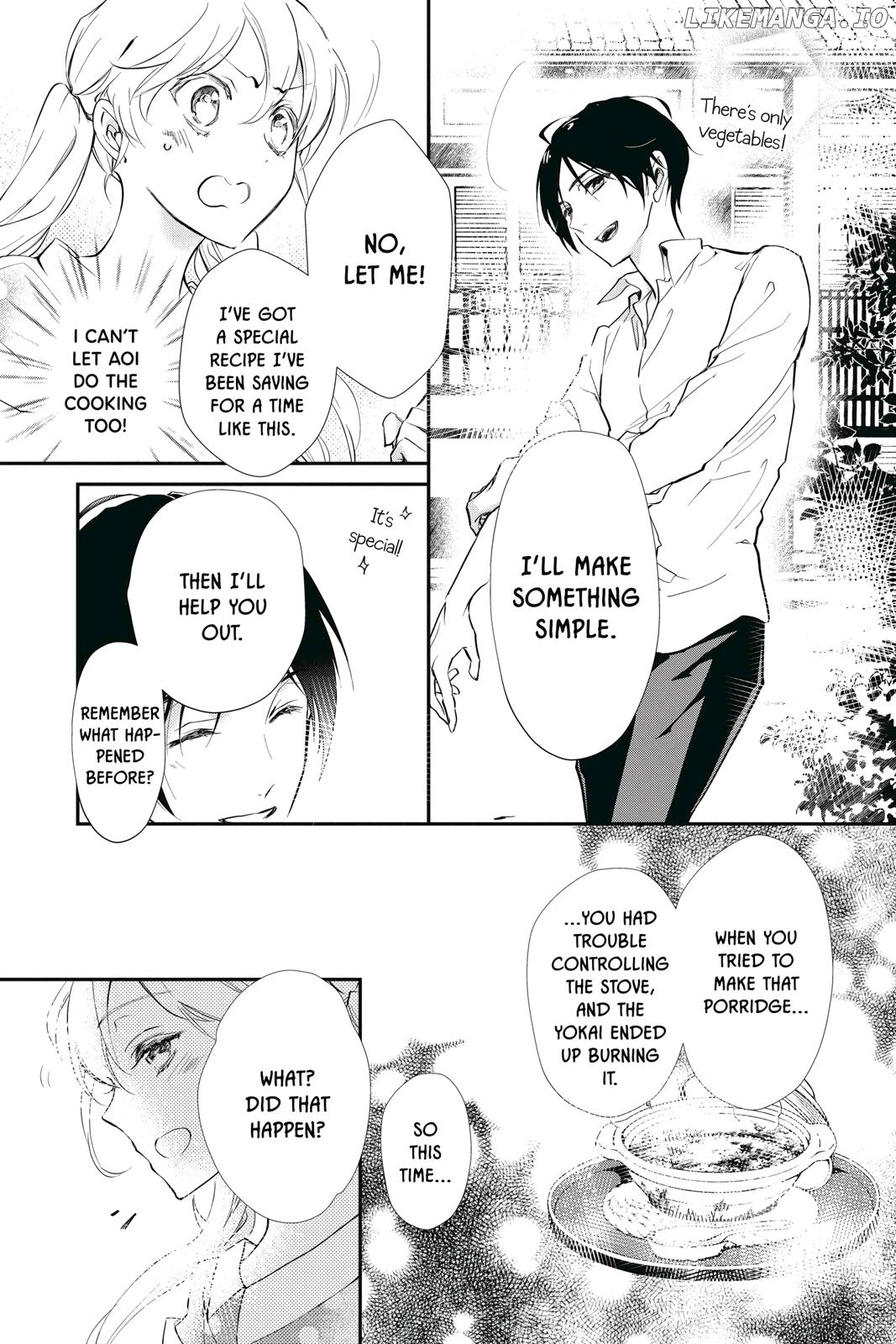 Momochi-san Chi no Ayakashi Ouji chapter 58 - page 21