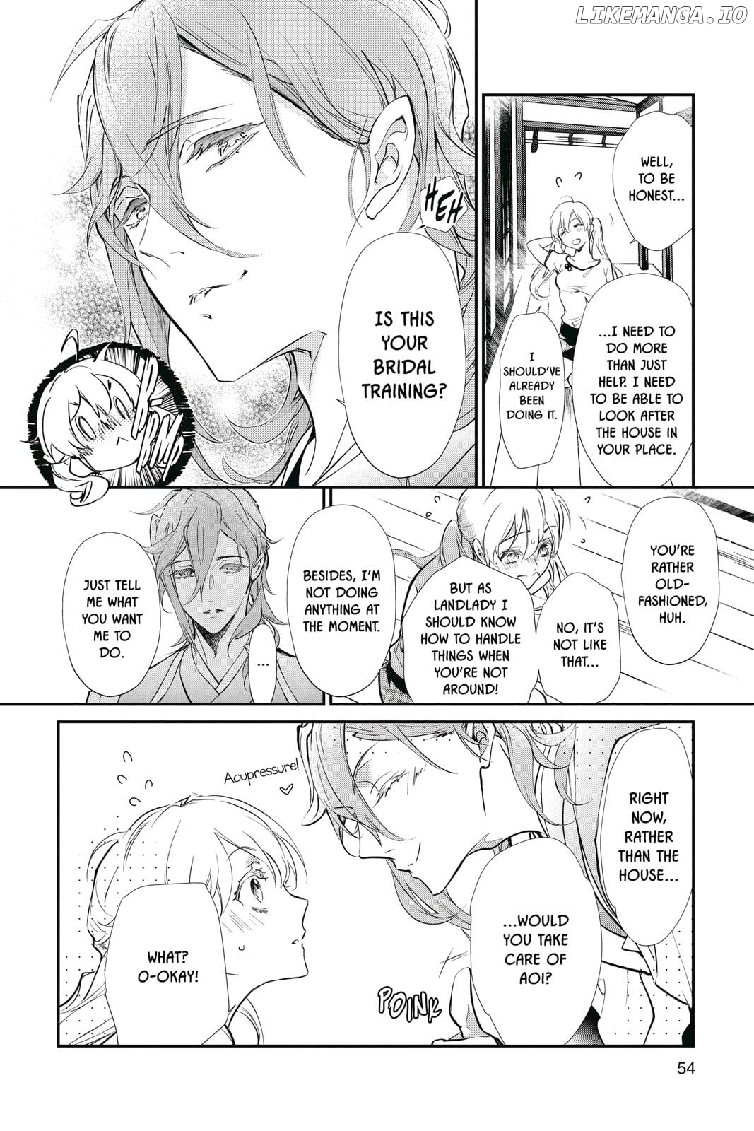 Momochi-san Chi no Ayakashi Ouji chapter 58 - page 6