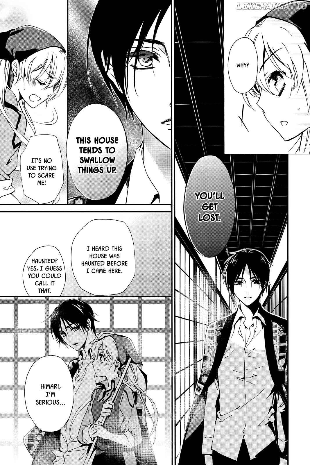 Momochi-san Chi no Ayakashi Ouji chapter 1 - page 24