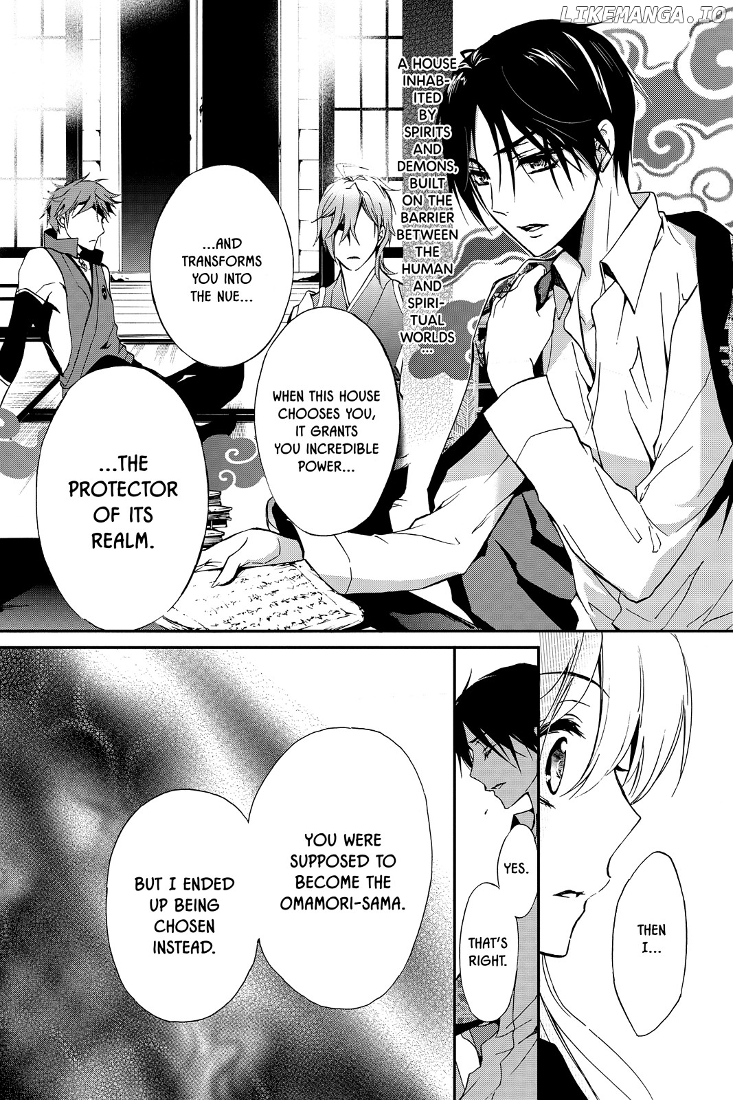 Momochi-san Chi no Ayakashi Ouji chapter 1 - page 48