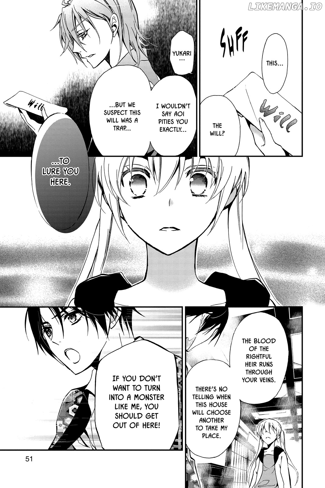Momochi-san Chi no Ayakashi Ouji chapter 1 - page 49