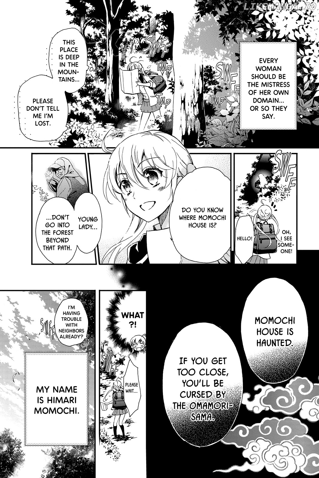 Momochi-san Chi no Ayakashi Ouji chapter 1 - page 5