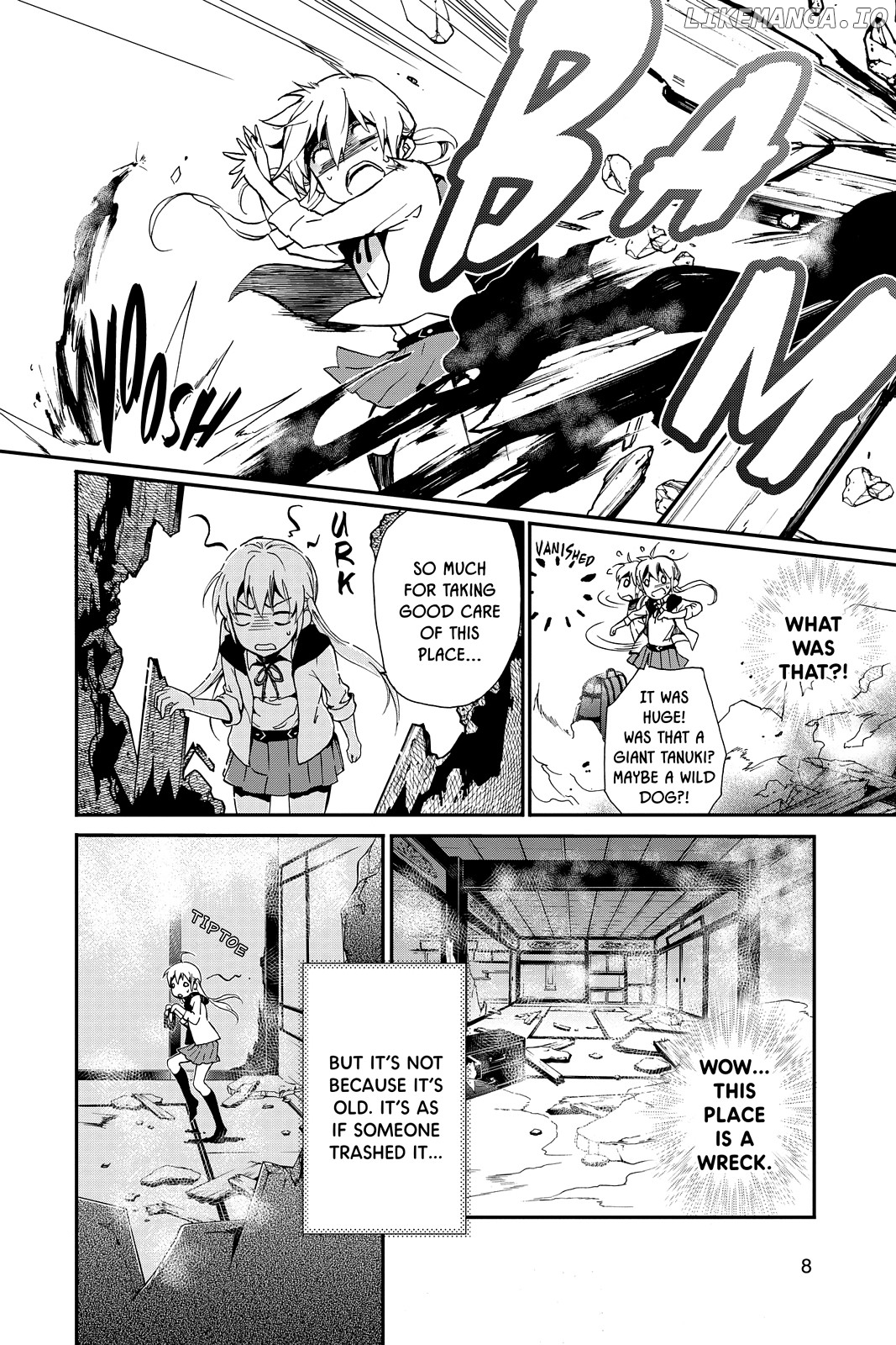 Momochi-san Chi no Ayakashi Ouji chapter 1 - page 8