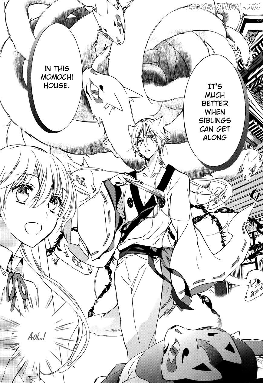 Momochi-san Chi no Ayakashi Ouji chapter 14 - page 11