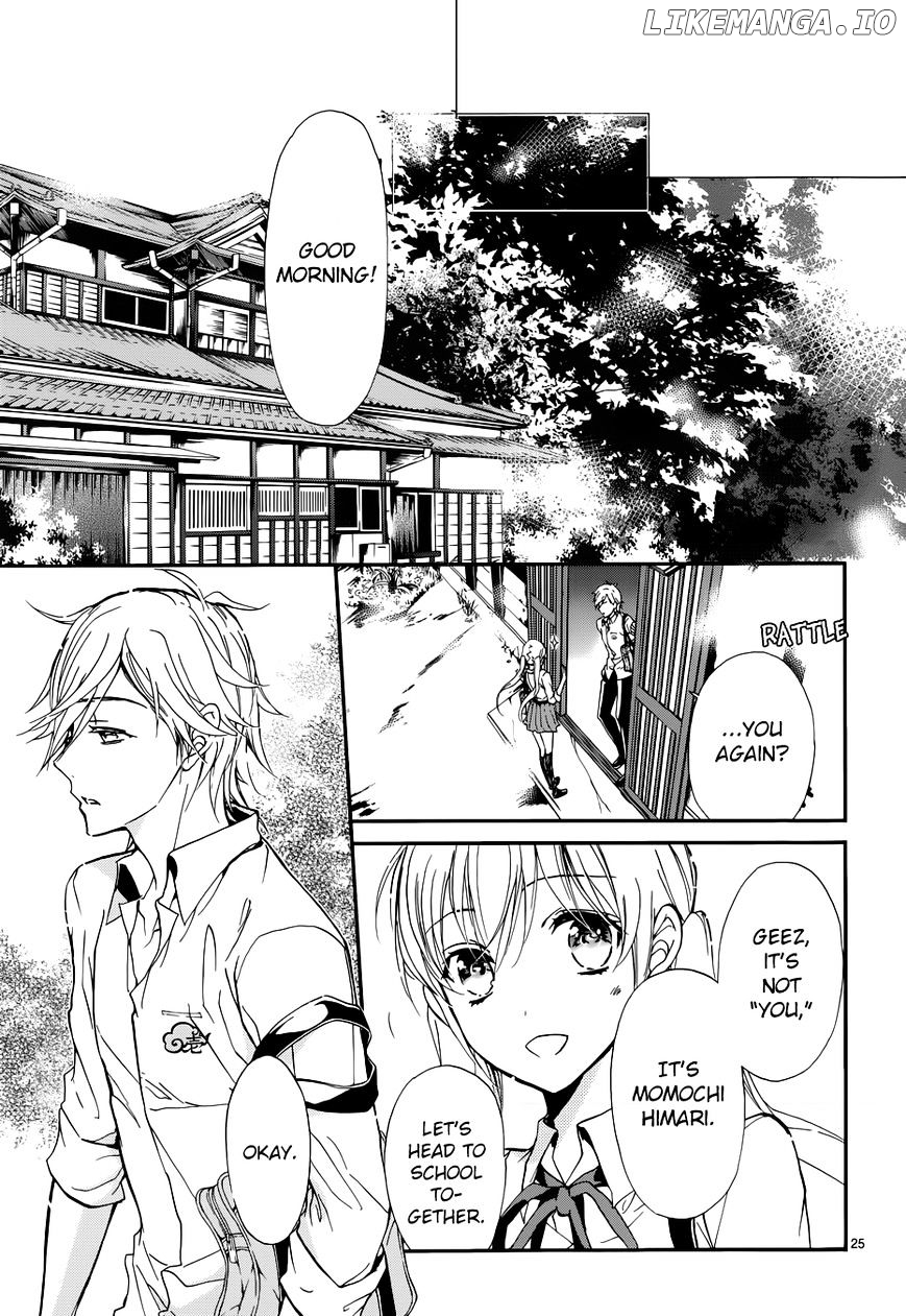 Momochi-san Chi no Ayakashi Ouji chapter 14 - page 22