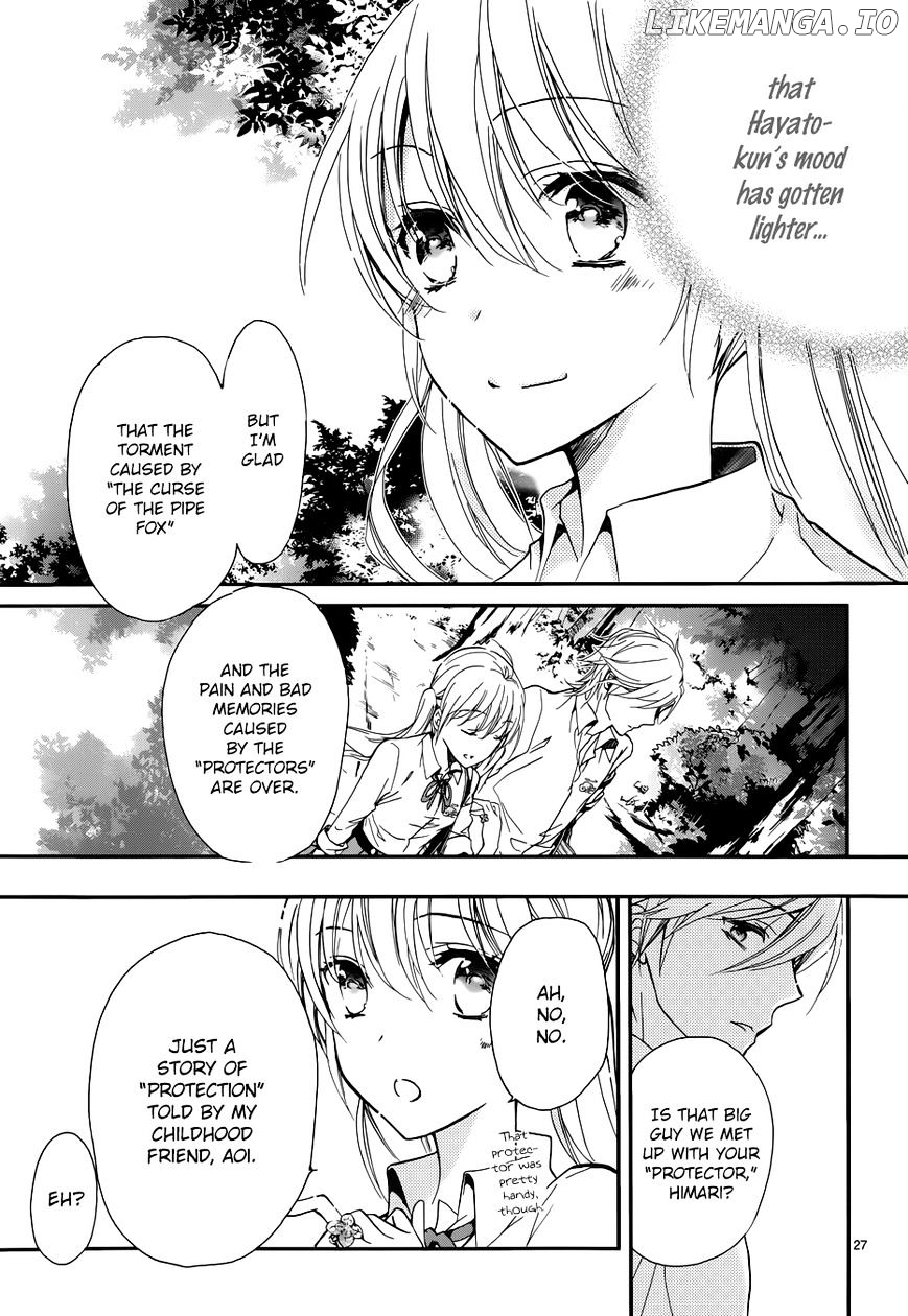 Momochi-san Chi no Ayakashi Ouji chapter 14 - page 24