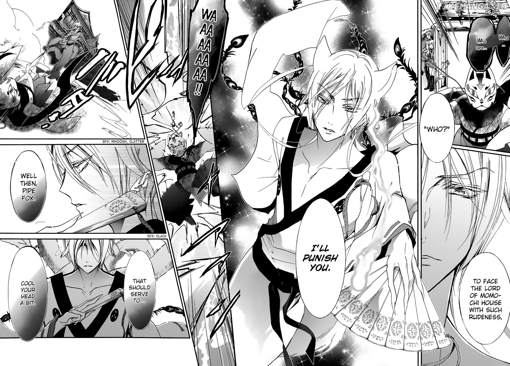 Momochi-san Chi no Ayakashi Ouji chapter 14 - page 29