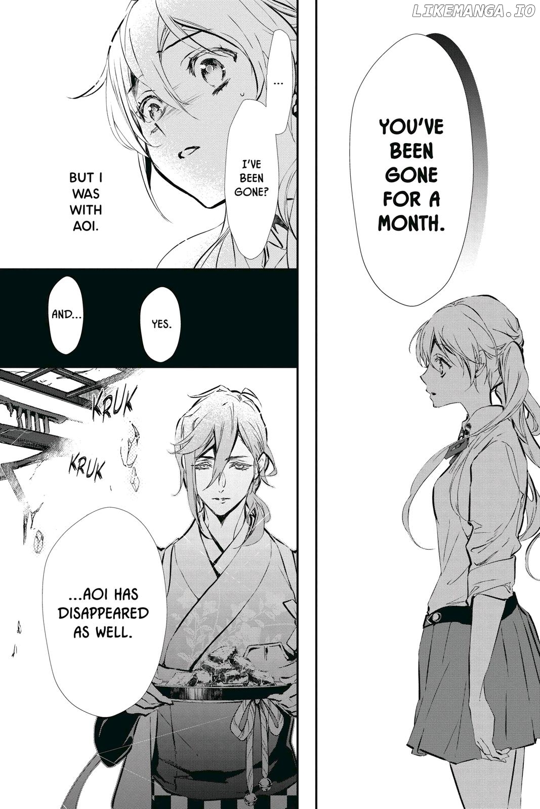 Momochi-san Chi no Ayakashi Ouji chapter 60 - page 16