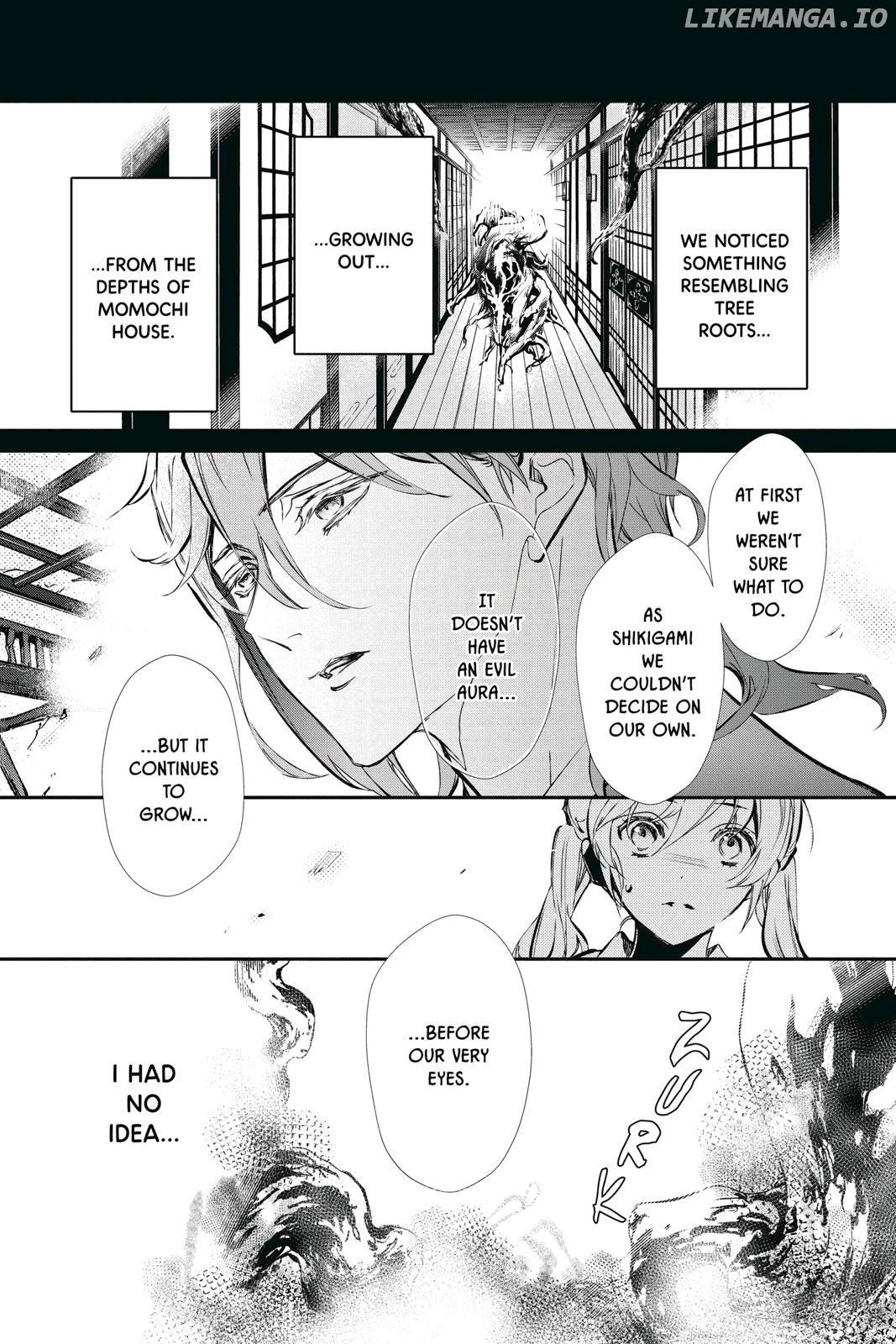 Momochi-san Chi no Ayakashi Ouji chapter 60 - page 18