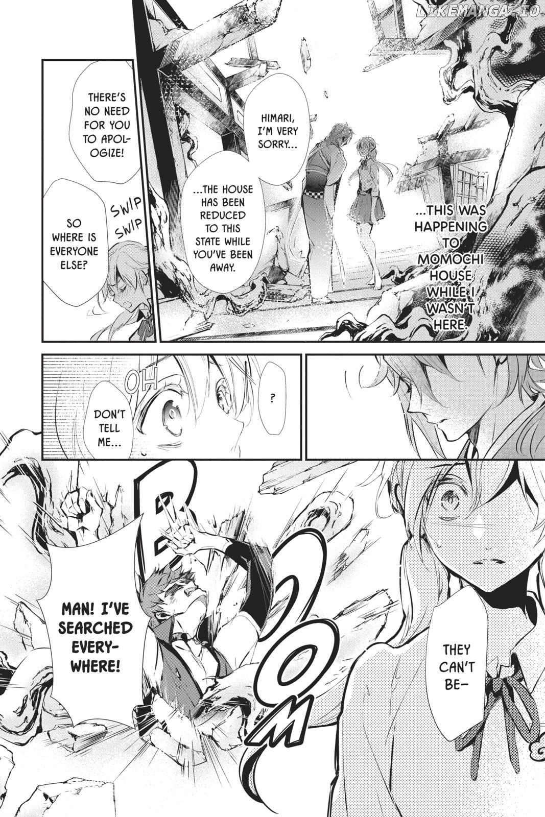 Momochi-san Chi no Ayakashi Ouji chapter 60 - page 19