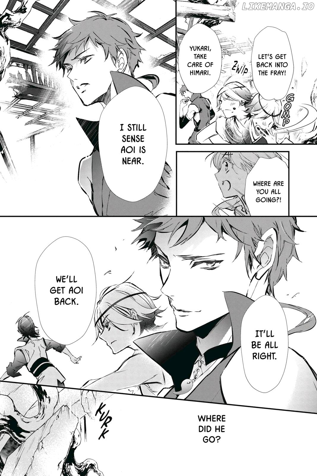 Momochi-san Chi no Ayakashi Ouji chapter 60 - page 21