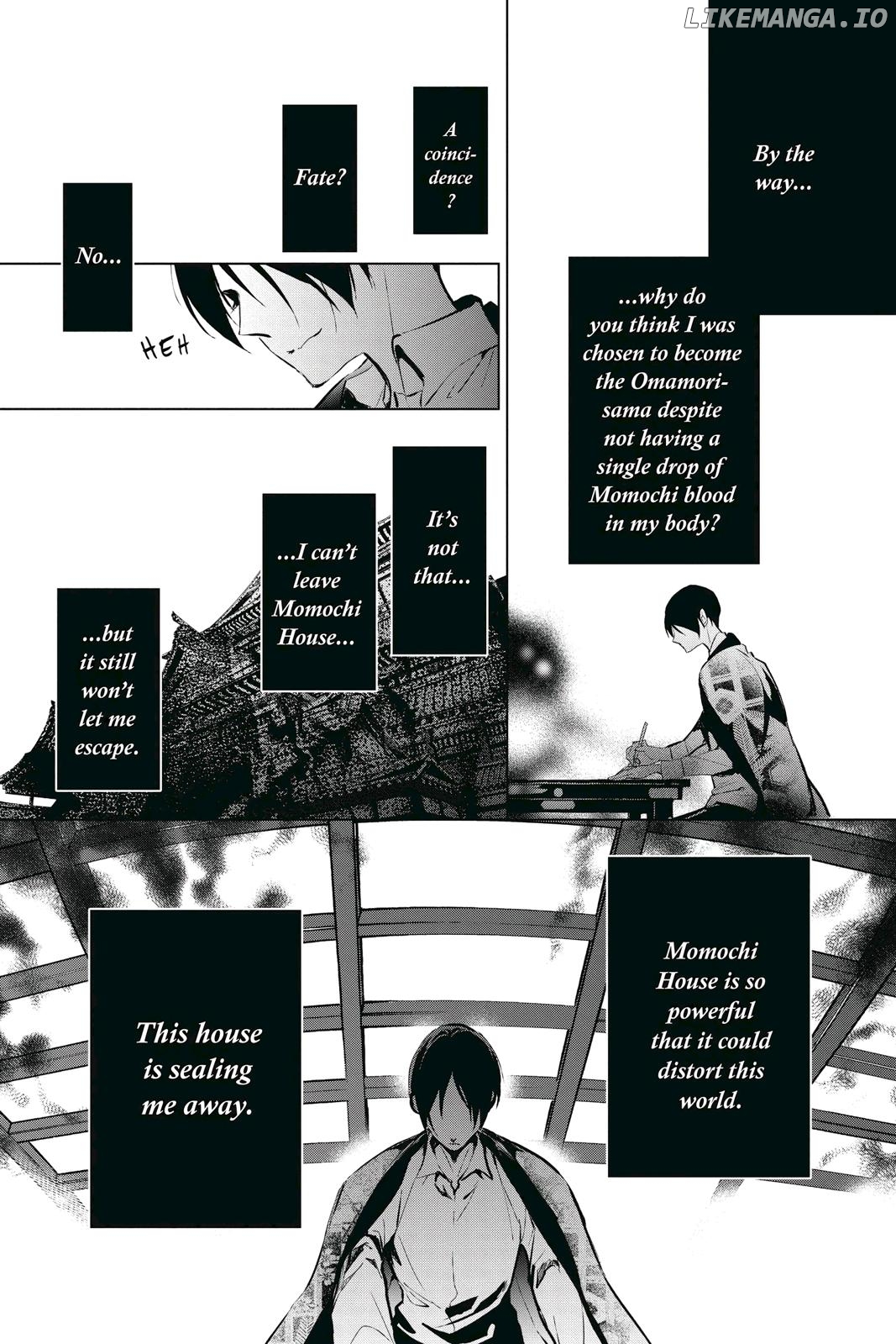 Momochi-san Chi no Ayakashi Ouji chapter 60 - page 25