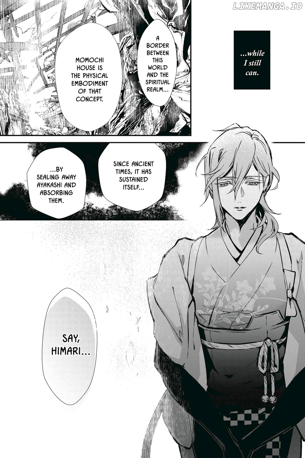 Momochi-san Chi no Ayakashi Ouji chapter 60 - page 30