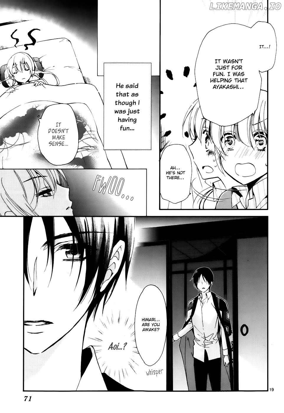 Momochi-san Chi no Ayakashi Ouji chapter 2 - page 20
