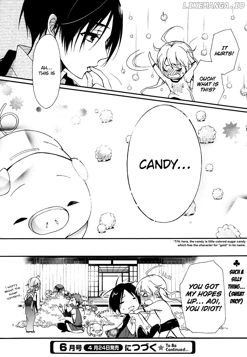 Momochi-san Chi no Ayakashi Ouji chapter 2 - page 48