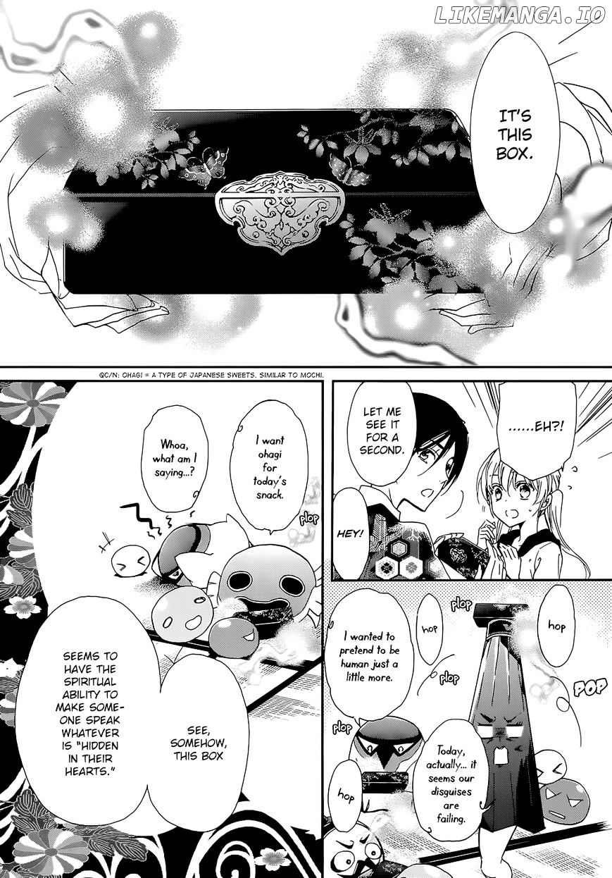 Momochi-san Chi no Ayakashi Ouji chapter 15 - page 25
