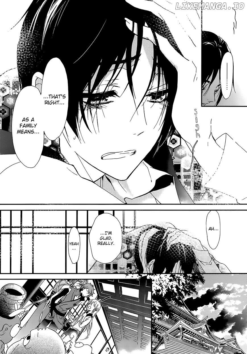 Momochi-san Chi no Ayakashi Ouji chapter 15 - page 28