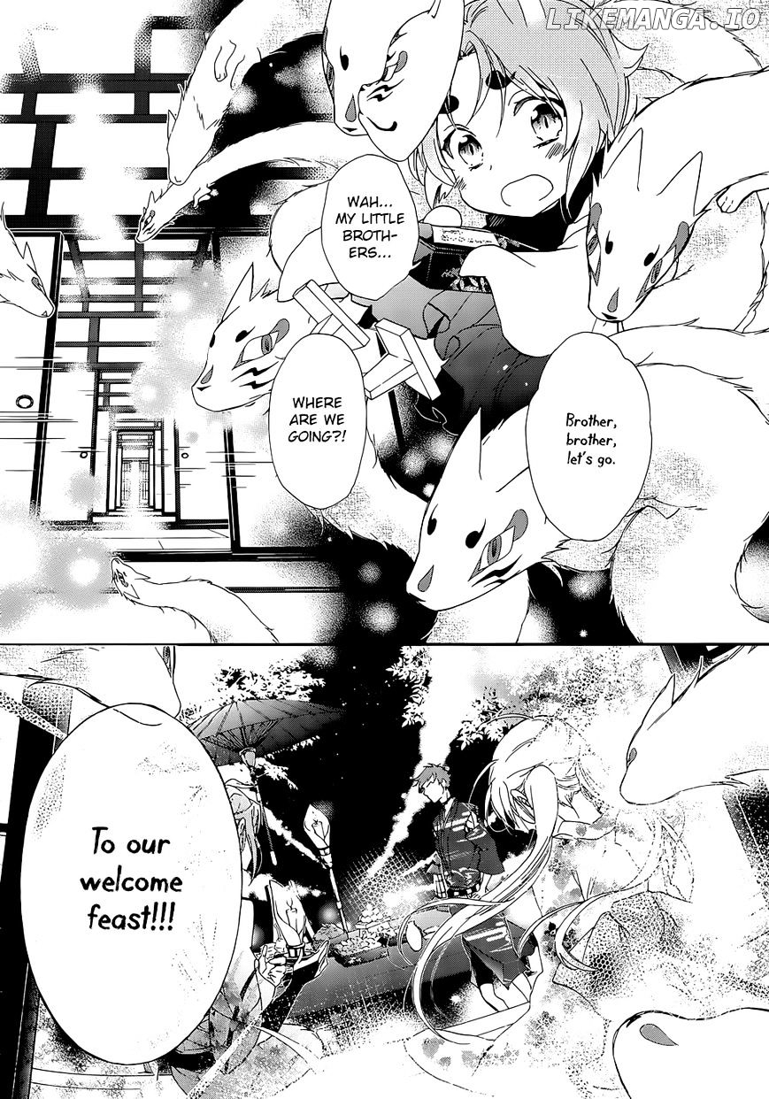 Momochi-san Chi no Ayakashi Ouji chapter 15 - page 30