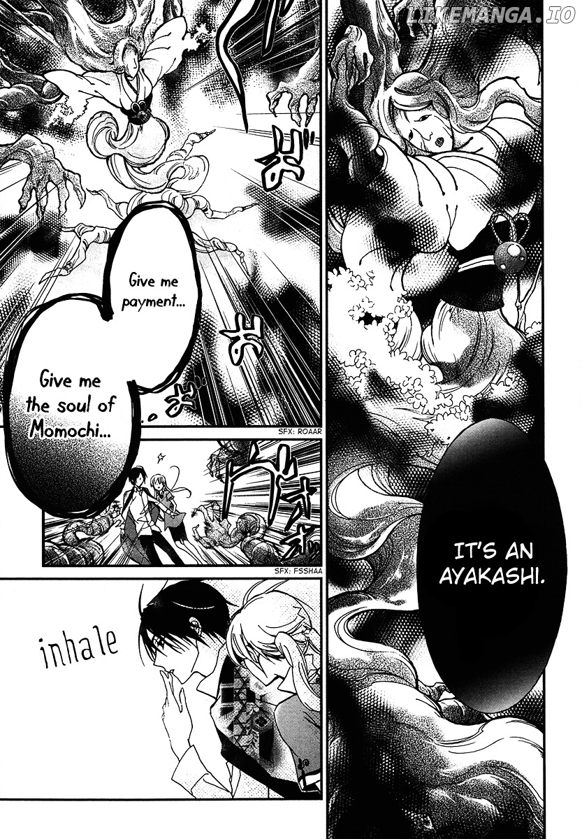 Momochi-san Chi no Ayakashi Ouji chapter 3 - page 22