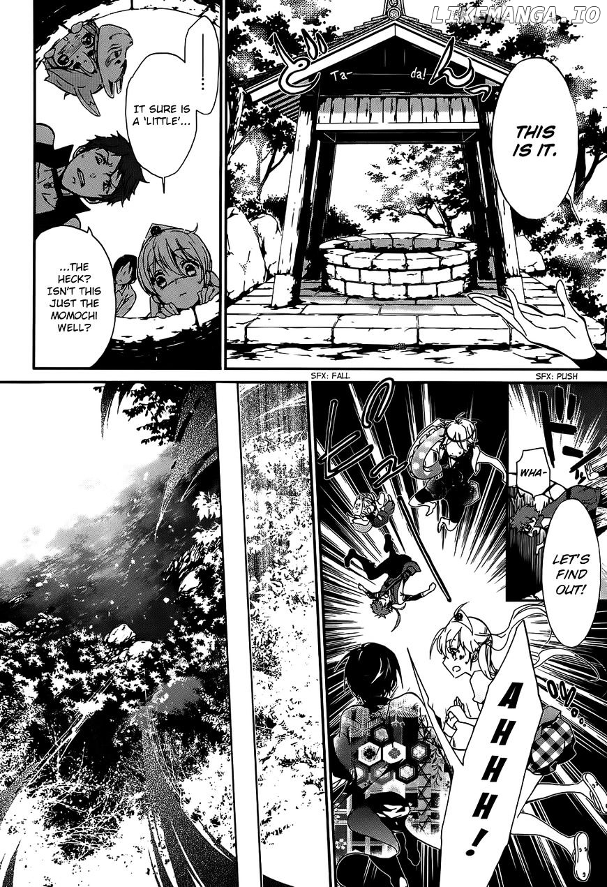 Momochi-san Chi no Ayakashi Ouji chapter 16 - page 16