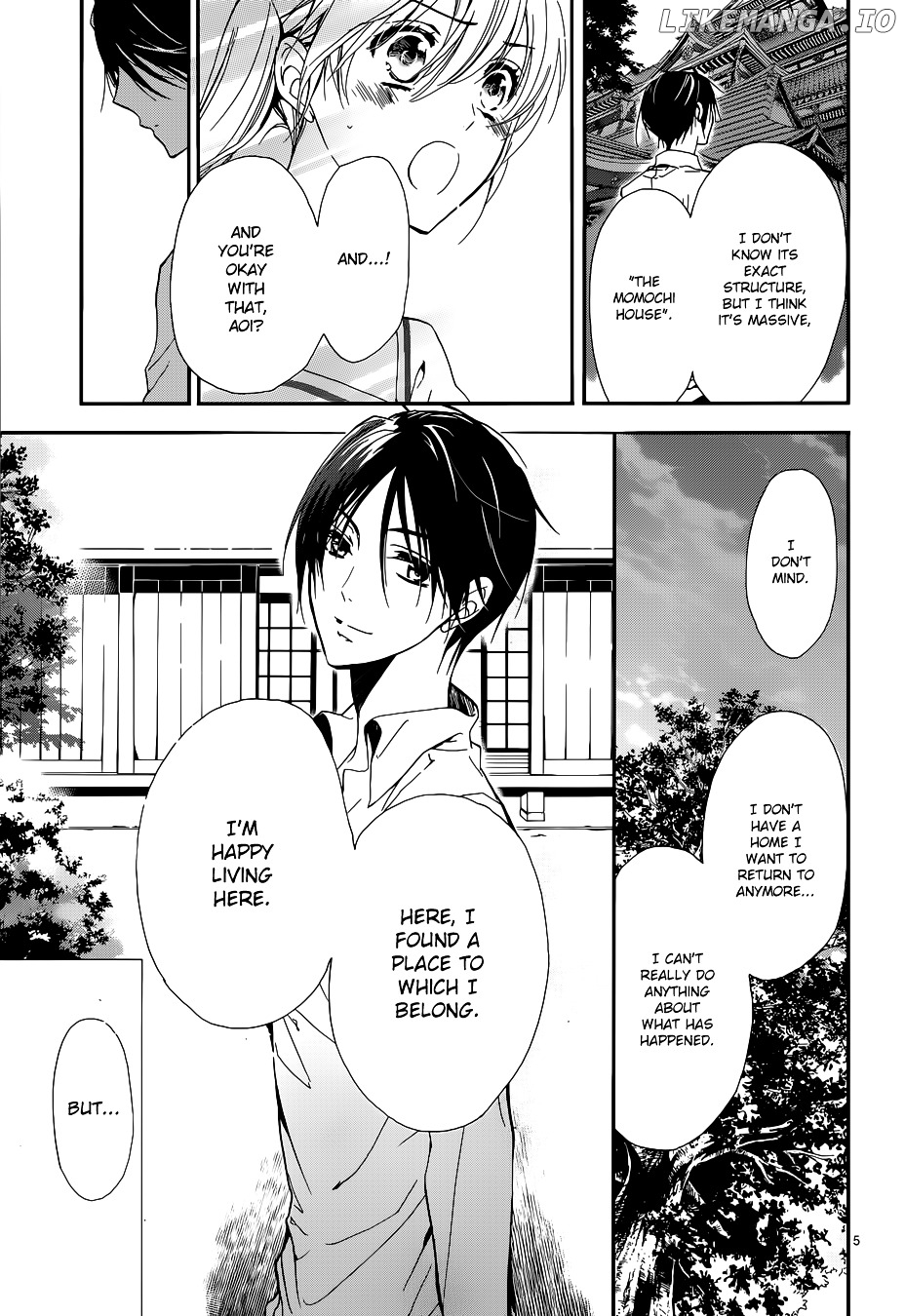 Momochi-san Chi no Ayakashi Ouji chapter 4 - page 9