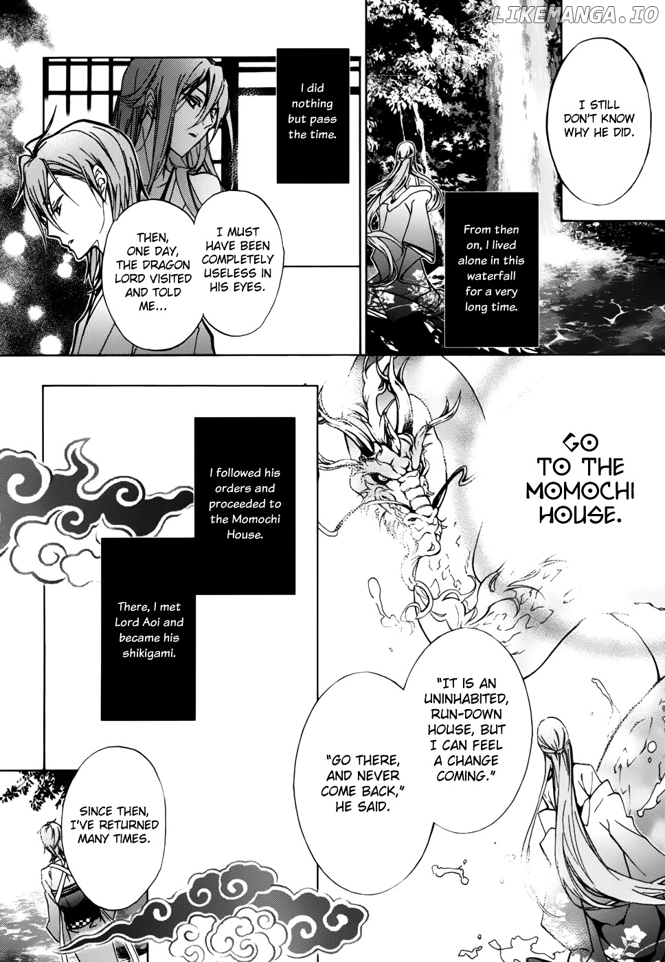 Momochi-san Chi no Ayakashi Ouji chapter 17 - page 22
